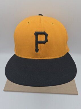 Pittsburgh Pirates Roman Pro Cooperstown Hat 7 3/8 Made in USA NEW